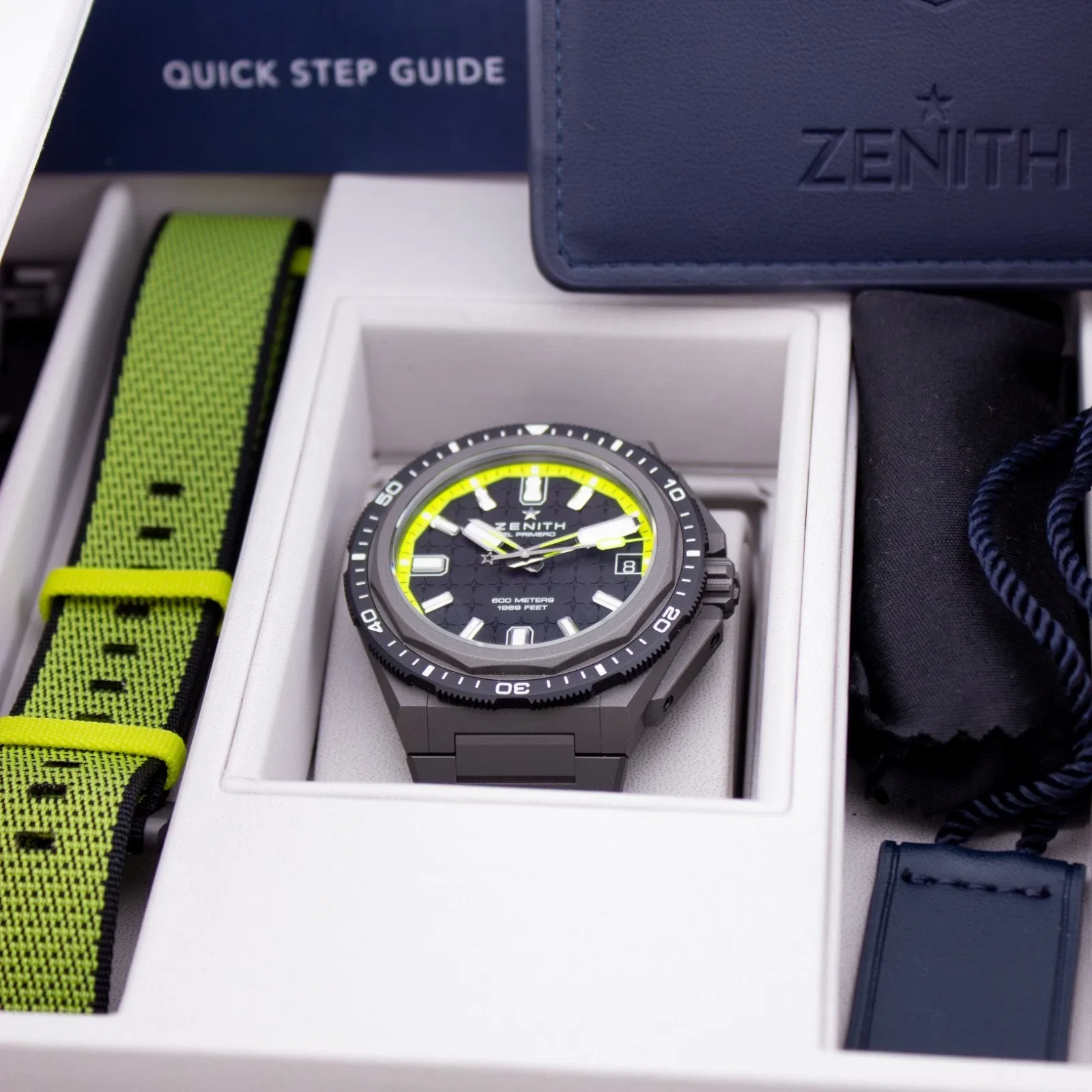 Auction: Zenith Defy Extreme Diver Microblasted Titanium / Ceramic