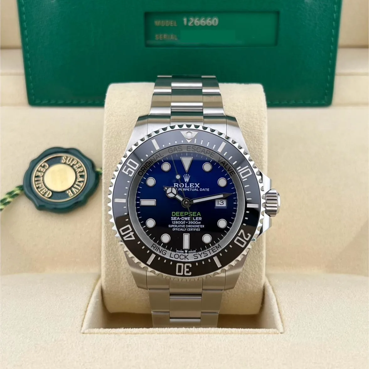 2020 Rolex Sea-Dweller Deepsea D-Blue "James Cameron" 126660-0002 Listing Image 2