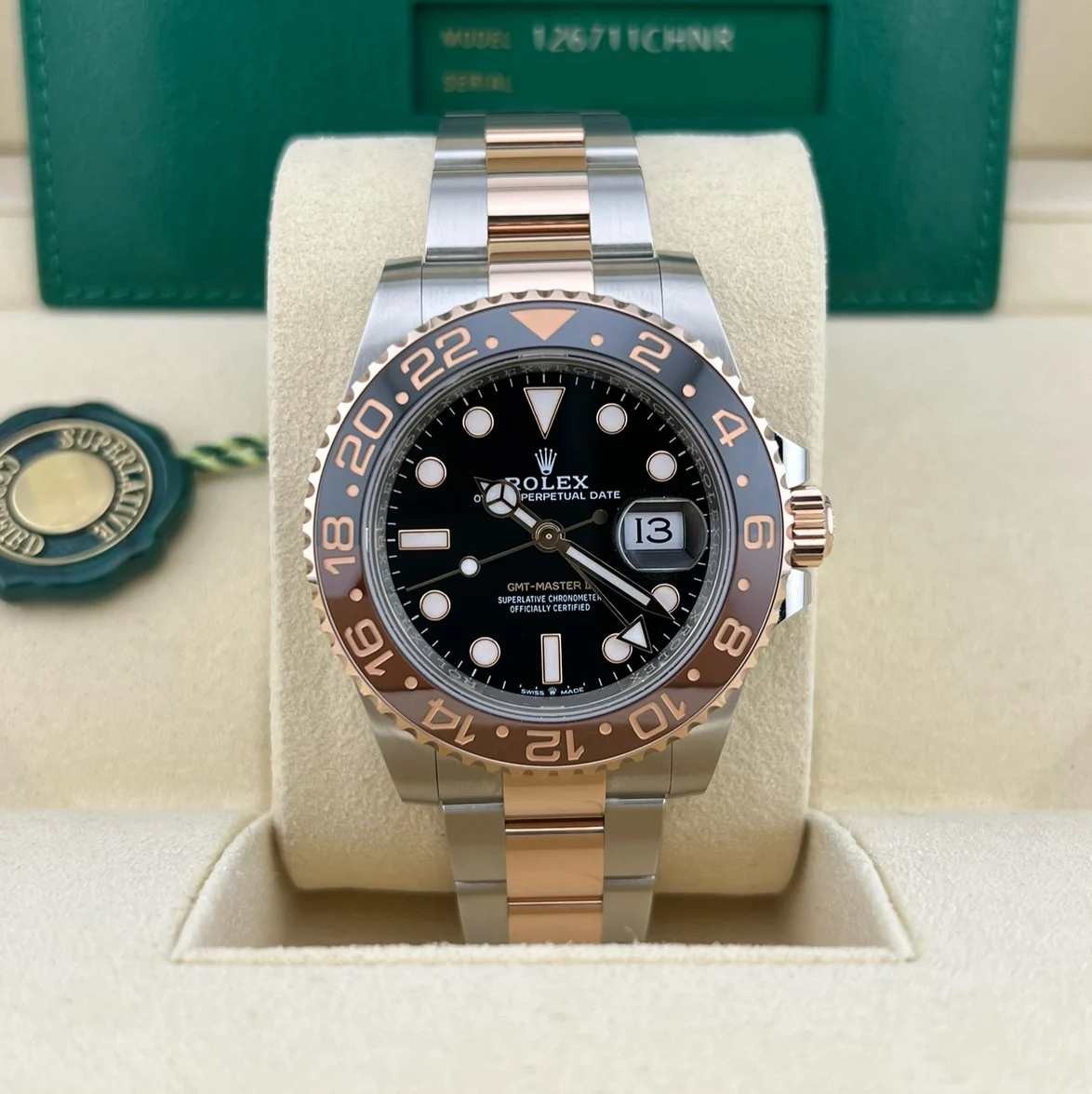 2022 Rolex GMT-Master II "Root Beer" 126711CHNR-0002 Listing Image 2