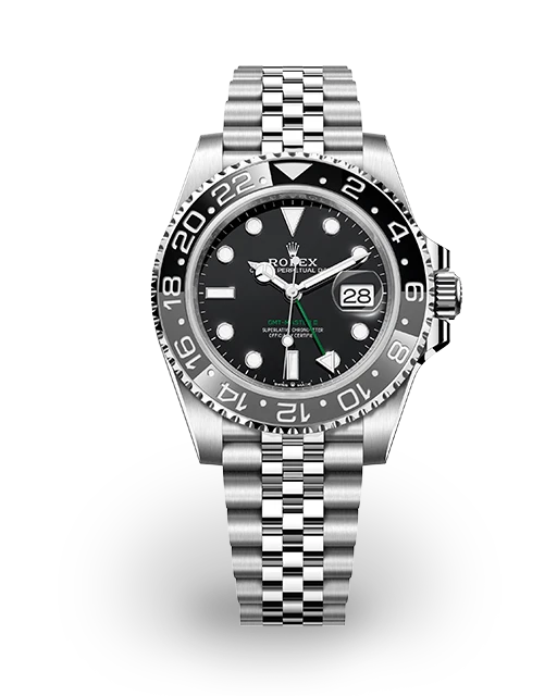 Rolex GMT-Master II 'Gray & Black' Steel / Ceramic / Jubilee 126710GRNR-0003  Model Image