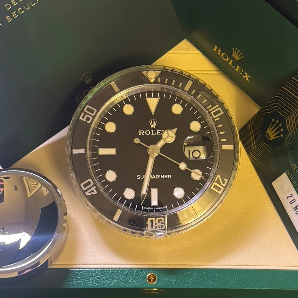 2025 Rolex Submariner Date Desk Clock 909010LN