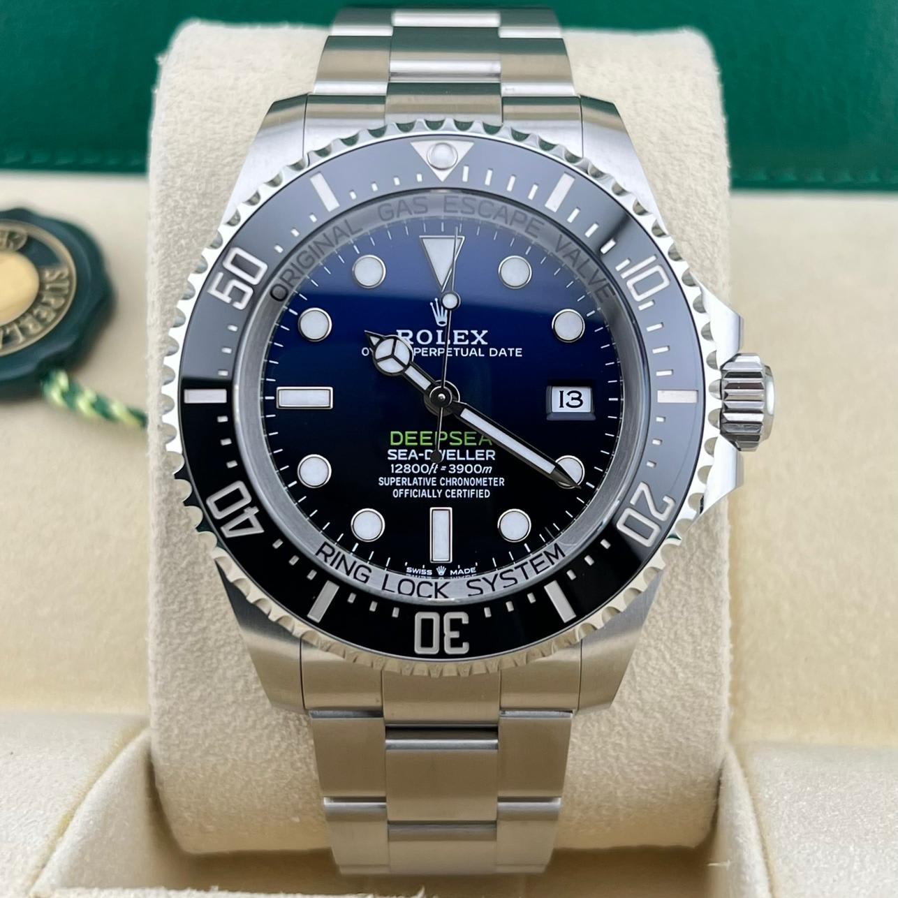 2024 Rolex Sea-Dweller Deepsea D-Blue James Cameron 136660-0003 | Watch  Trading Co. | Powered By Bezel