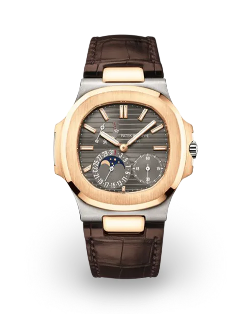 Patek Philippe Nautilus Moon Phase Power Reserve Two-Tone / Gray 5712GR-001  Model Image