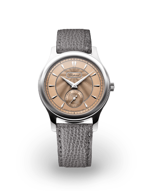2025新入荷 Chopard L.U.C 168860-3003 Strap / Salmon / Steel 36.5 1860 ミュージシャン