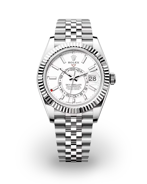 Rolex Sky-Dweller Steel / White / Jubilee 336934-0004  Model Image