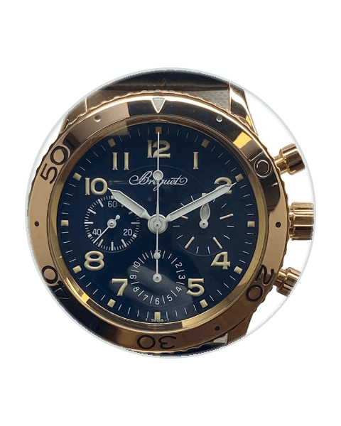 ひじき　beautiful Breguet Type XX Rose Gold | Authenticated In-House | Bezel