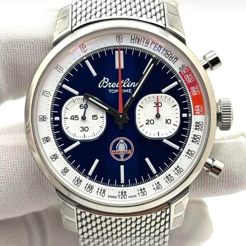 2025 Breitling Top Time B01 Shelby Cobra / Bracelet AB01763A1C1A1