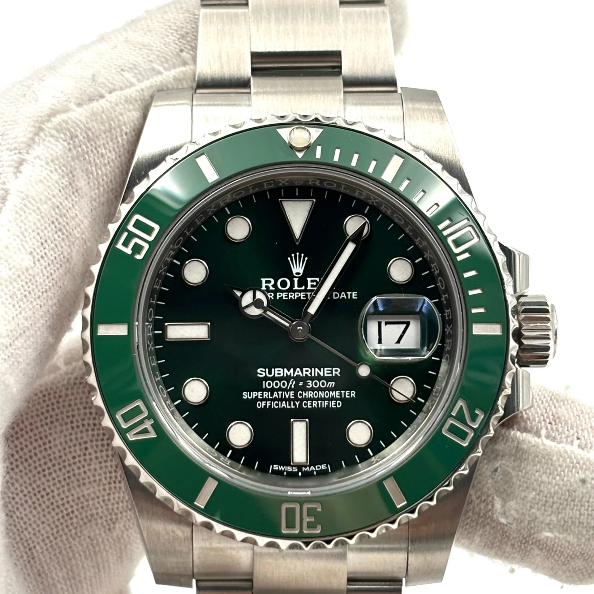 2018 rolex hulk best sale