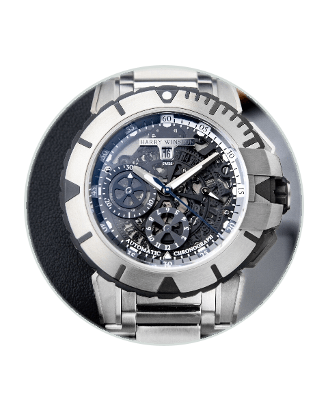Skeletonized Dial Harry Winston Watches | Authenticated In-House