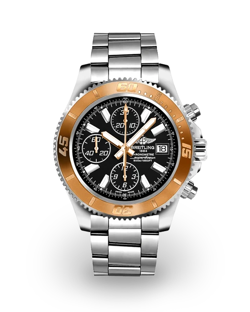 Breitling Superocean Chronograph II 44 Two-Tone / Black / Bracelet C1334112/BA84-164A  Model Image