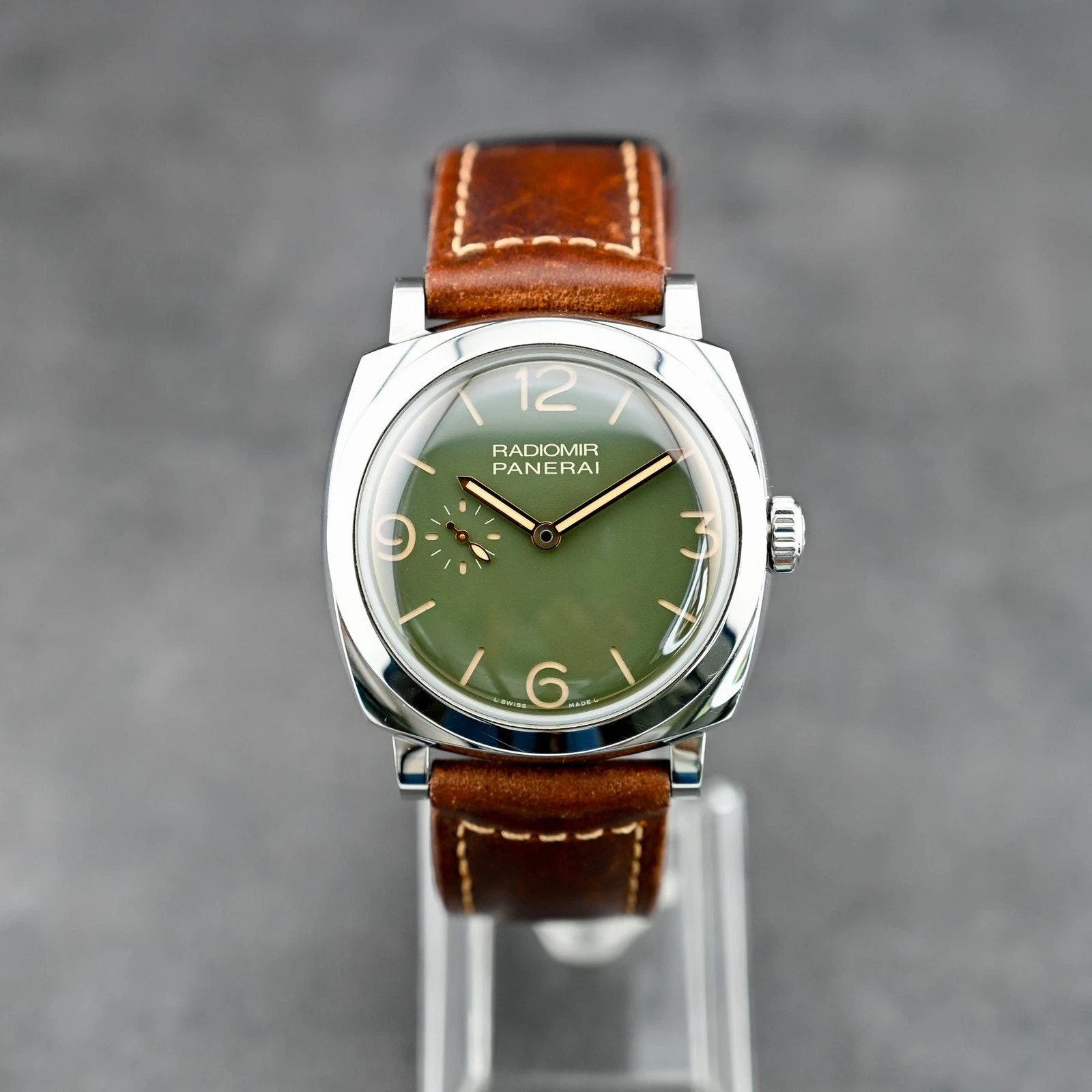 2021 Panerai Radiomir 1940 45 3 Days Automatic Stainless Steel / Military Green PAM00995