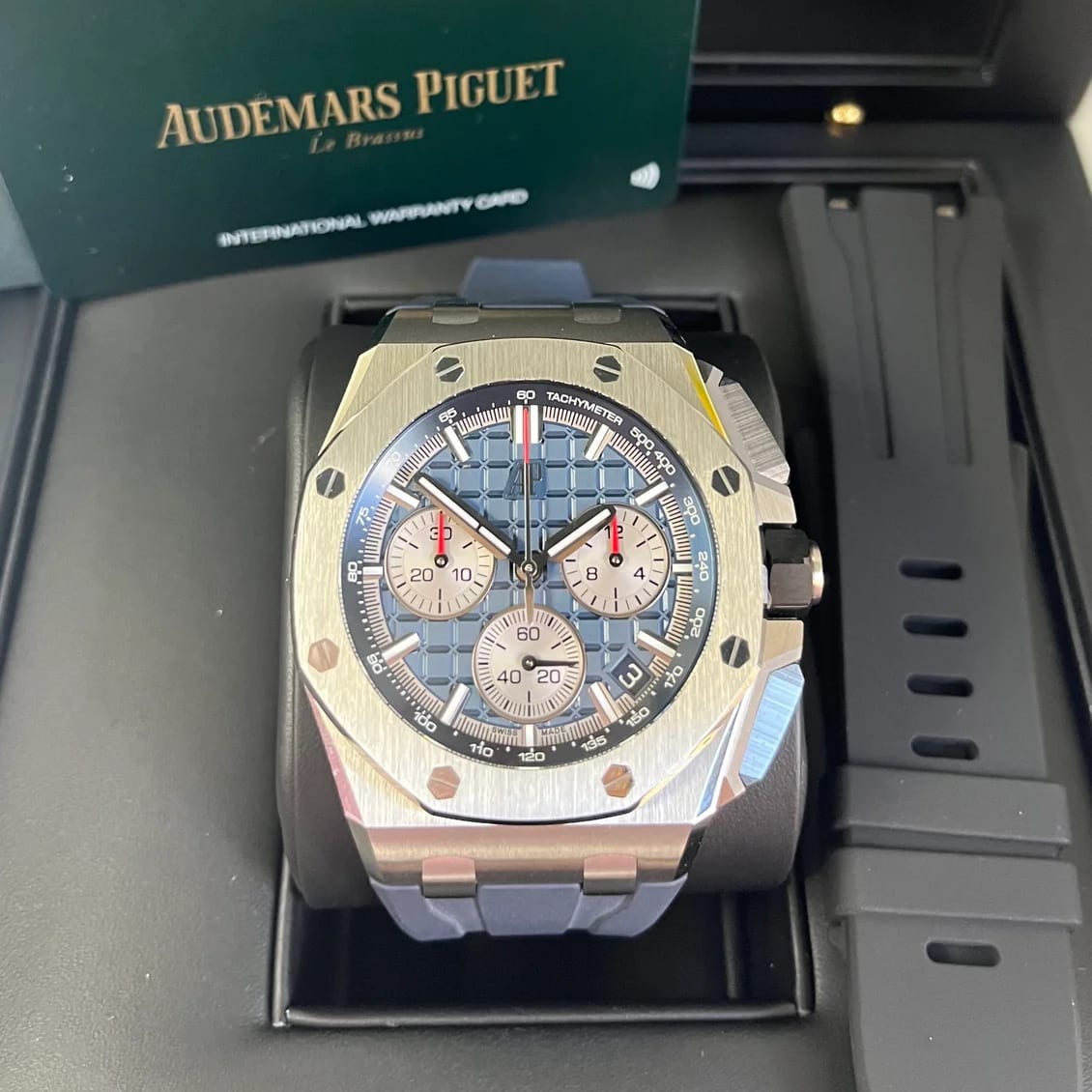 Audemars Piguet Royal Oak Offshore Chronograph 43 Titanium Blue