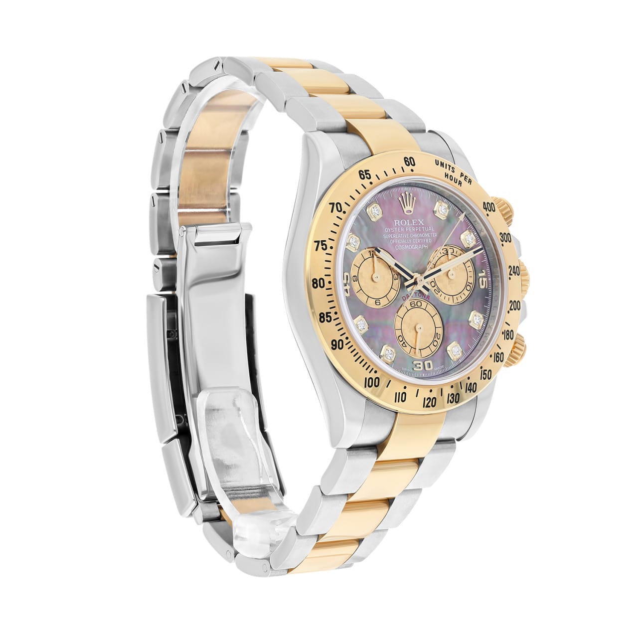 Rolex Daytona Two-Tone / Tahitian MOP / Diamond-Set 116523-0047