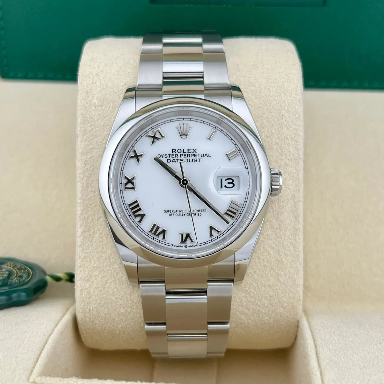 Datejust 36 sale smooth bezel