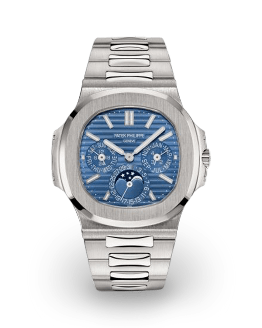 Patek Philippe Nautilus Perpetual Calendar 5740 White Gold / Blue - With  box and papers 5740/1G-001 2020 » Monacowatch