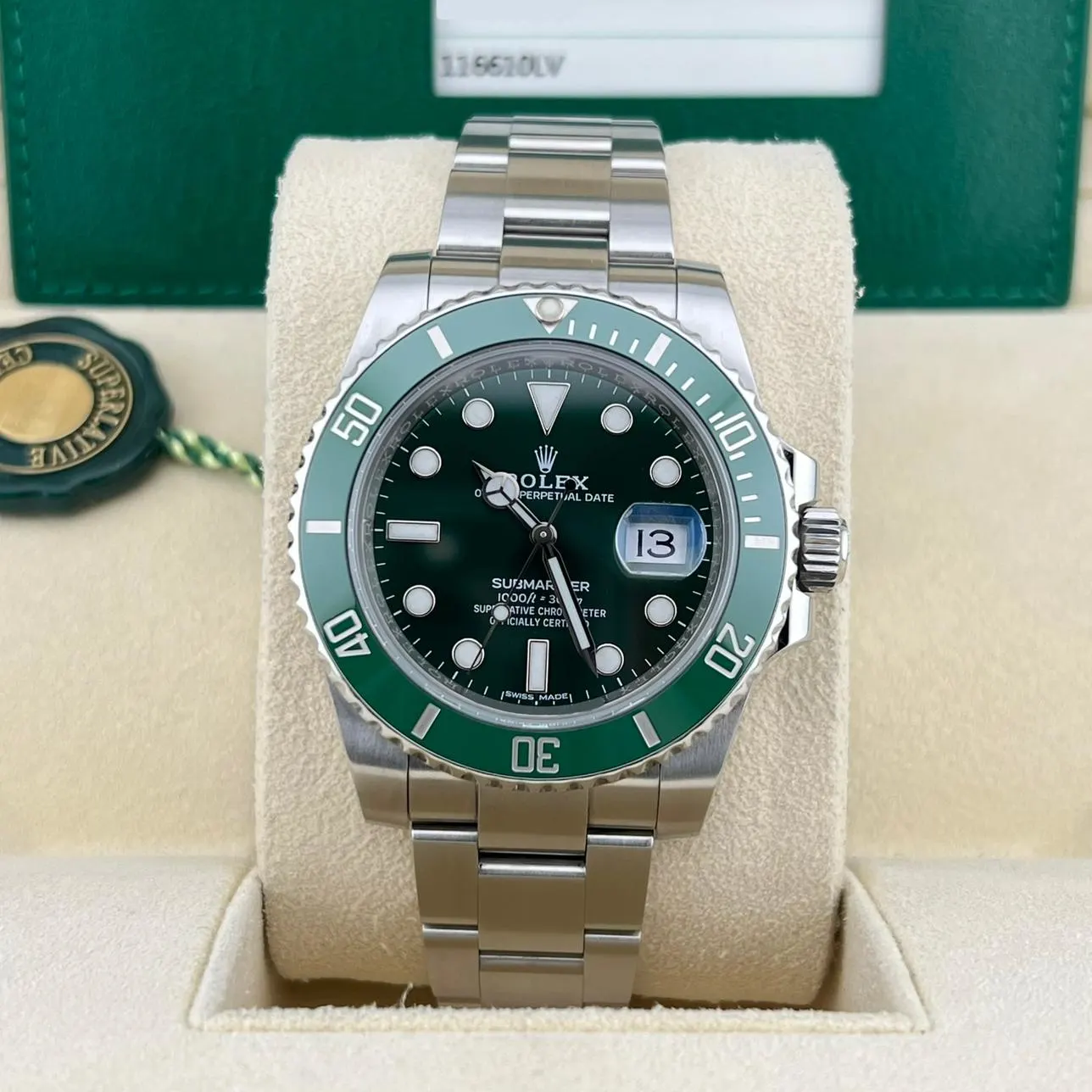 2020 Rolex Submariner "Hulk" 116610LV Listing Image 2
