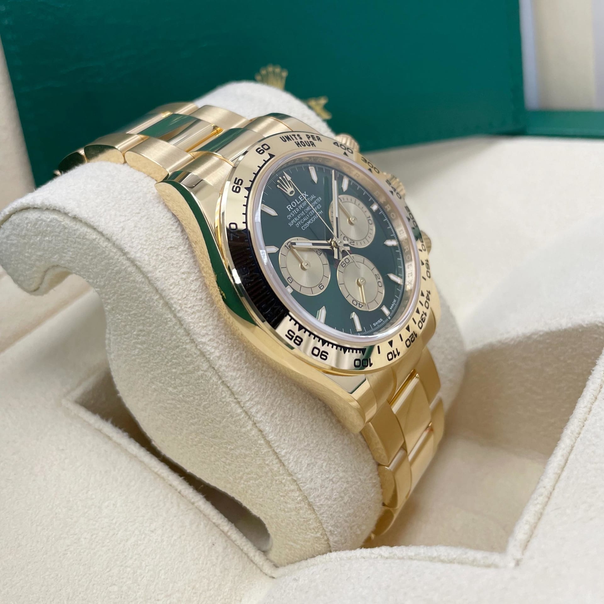 Rolex 116508 Rolex Gold GrÃ¼n Daytona Rolex Daytona Yellow