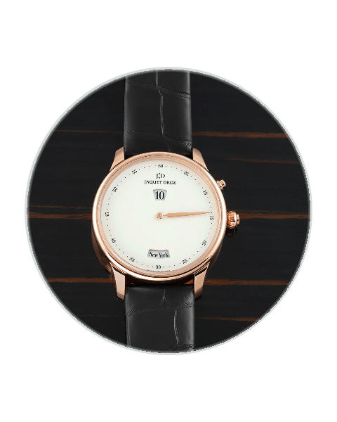 Ivory Dial Jaquet Droz Watches | Authenticated In-House | Bezel