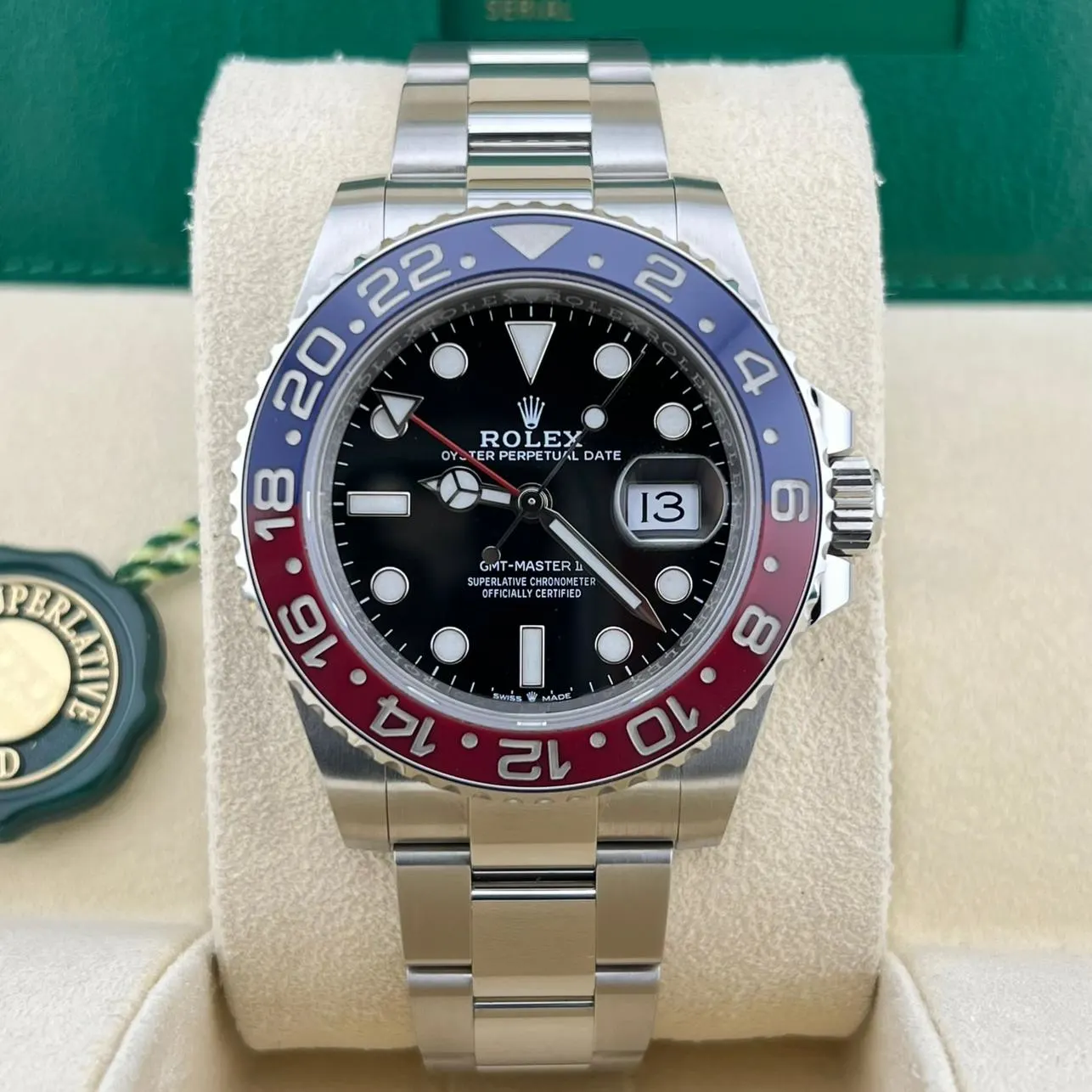 2022 Rolex GMT-Master II "Pepsi" / Oyster 126710BLRO-0002 Listing Image 1