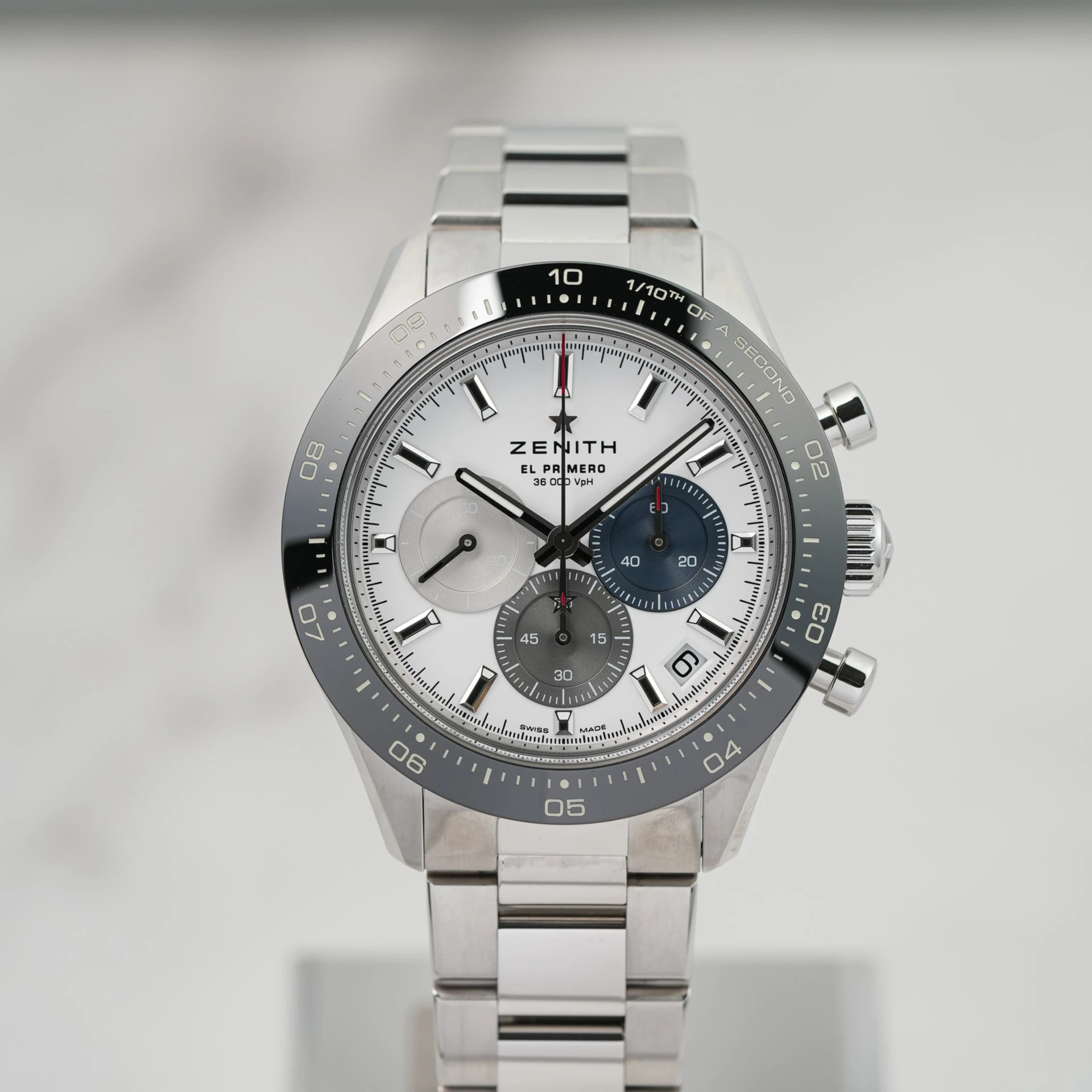 Zenith Chronomaster Sport Steel / Silver / Bracelet 03.3100.3600/69.M3100