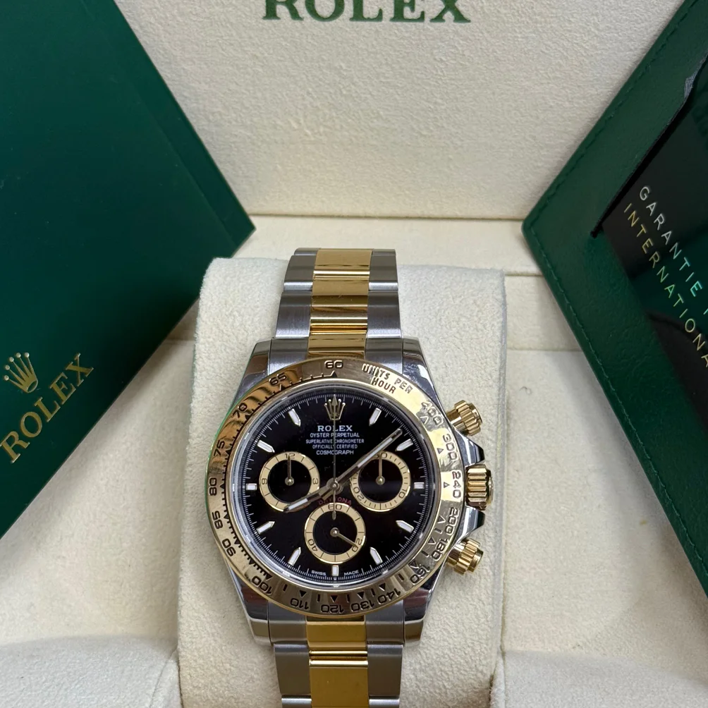 2024 Rolex Daytona Two-Tone / Yellow Gold / Black / Oyster 126503-0003