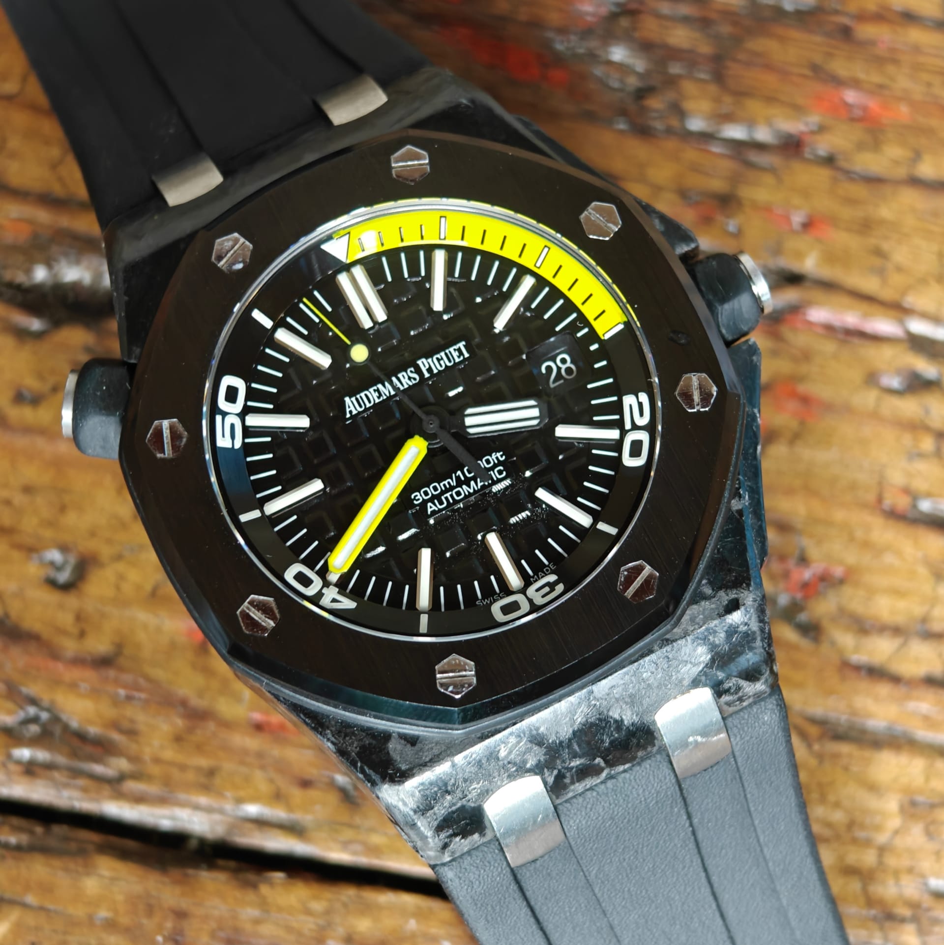 Auction: Audemars Piguet Royal Oak Offshore Diver 42 Forged Carbon