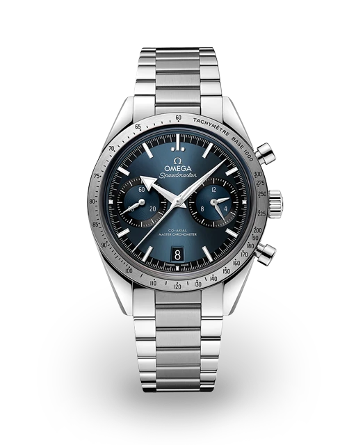 Omega Speedmaster '57 Co-Axial Chronometer Chronograph 40.5 MM / Blue / Bracelet 332.10.41.51.03.001  Model Image