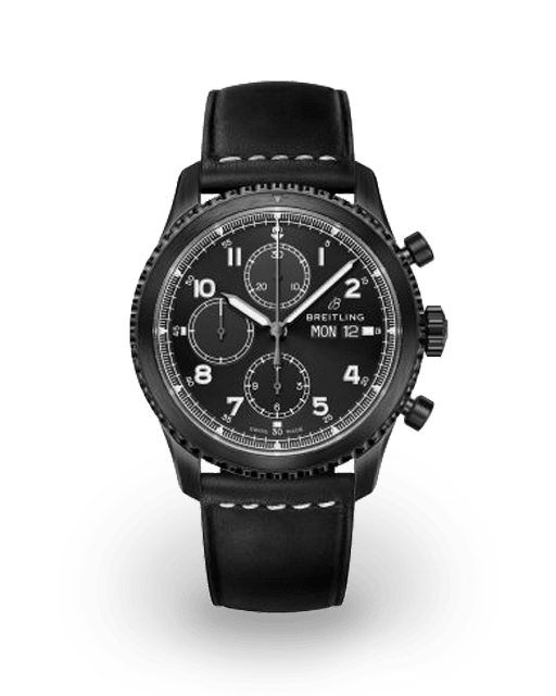 breitling navitimer 8 black steel