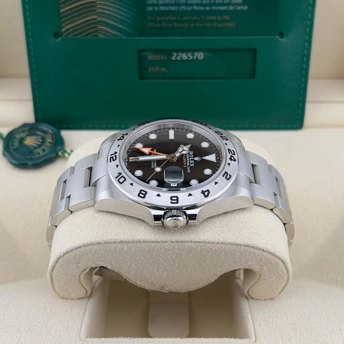 2021 Rolex Explorer II Black 226570-0002 Listing Image 3