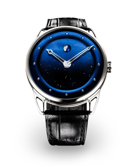 De Bethune DB25 Moon Phase Starry Sky White Gold DB25LWS3V2  Model Image