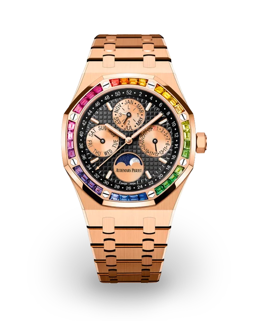 Audemars Piguet  Royal Oak Perpetual Calendar 41 "Rainbow" - Limited to 20 Pieces 26614OR.YY.1220OR.01  Model Image