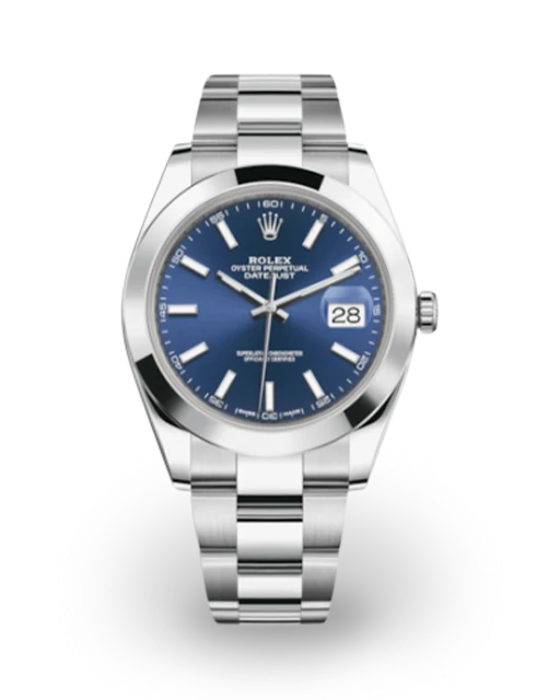 Rolex Datejust 41 Smooth / Blue / Oyster 126300-0001  Model Image