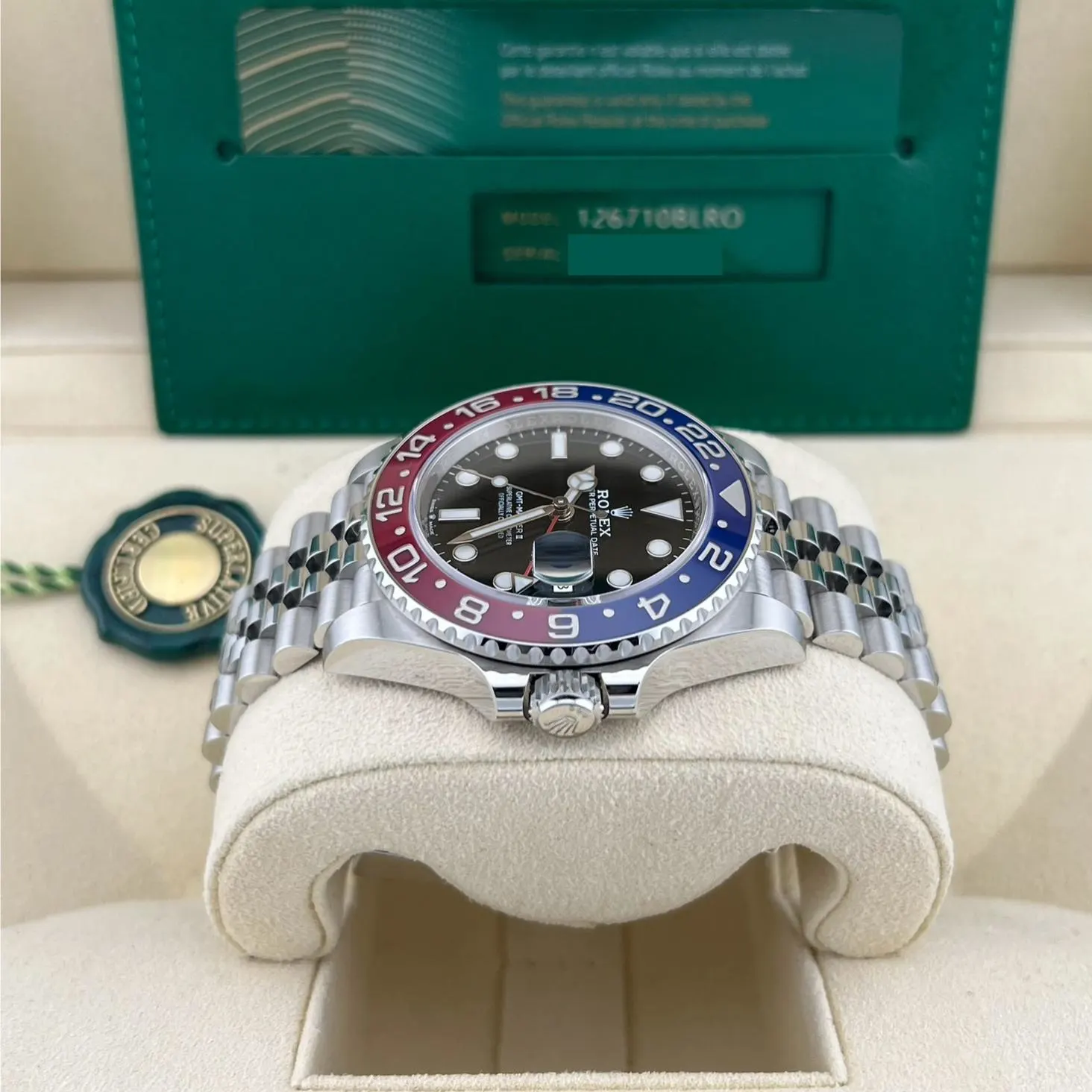 2023 Rolex GMT-Master II "Pepsi" / Jubilee 126710BLRO-0001 Listing Image 4