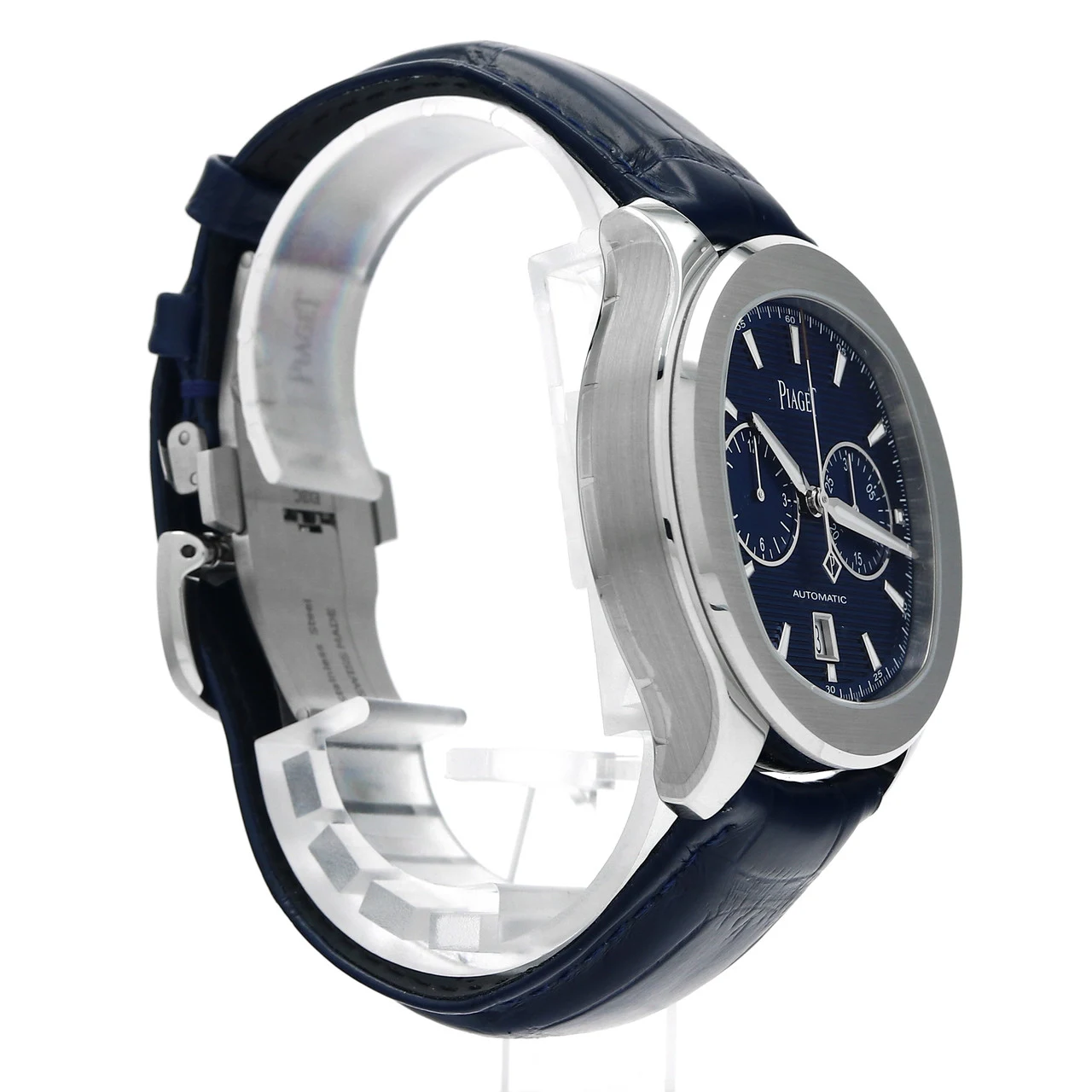 2022 Piaget Polo S Steel / Blue / Strap G0A43002  Listing Image 3