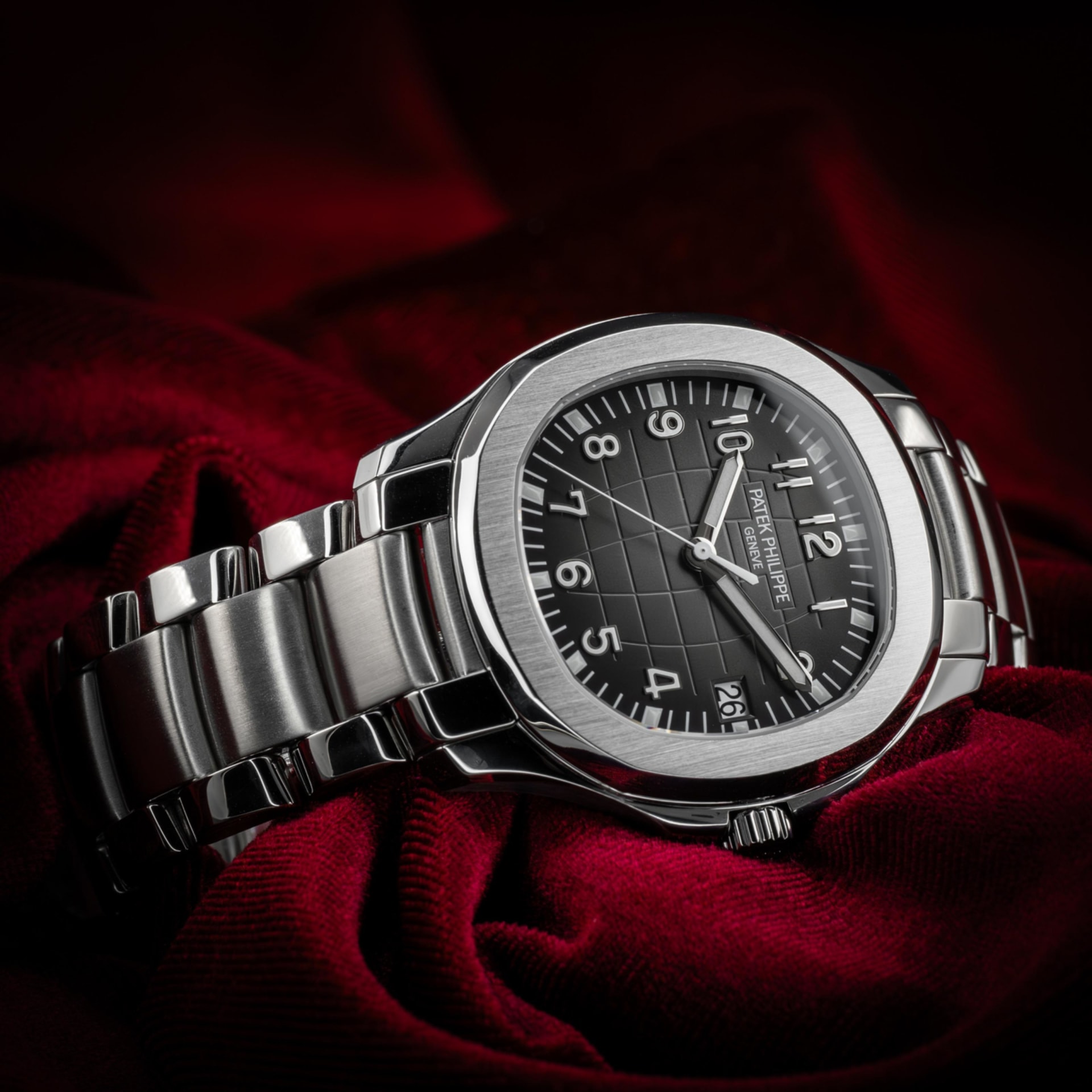 Patek Philippe Aquanaut / Black / Bracelet 5167/1A-001