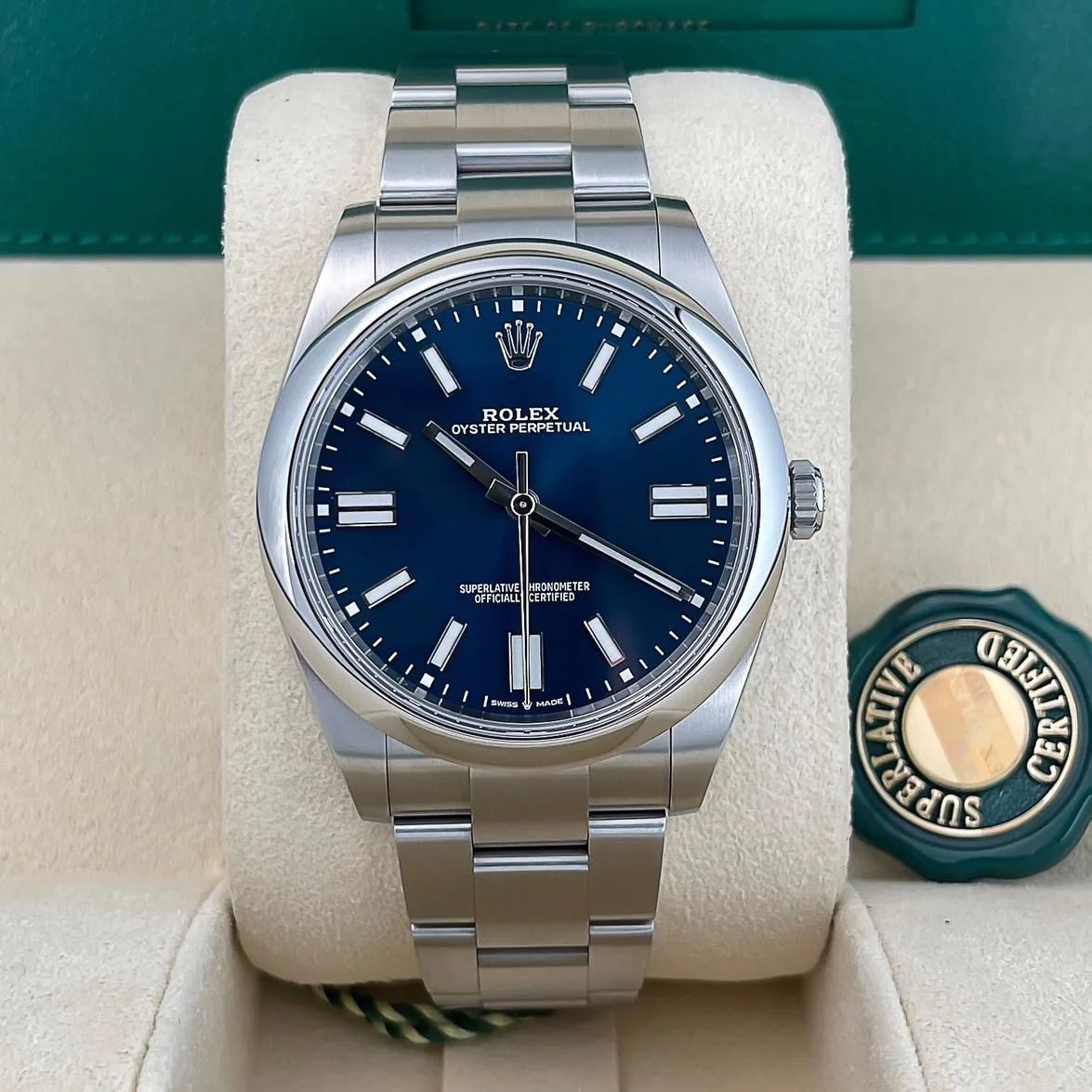 2023 Rolex Oyster Perpetual 41 Blue 124300-0003 Listing Image 1