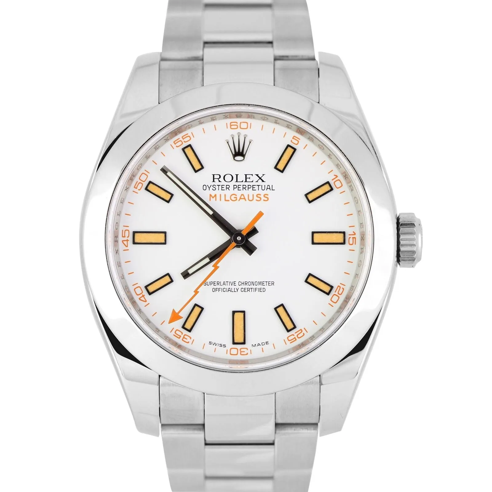 2007 Rolex Milgauss / White 116400-0002 Listing Image 1