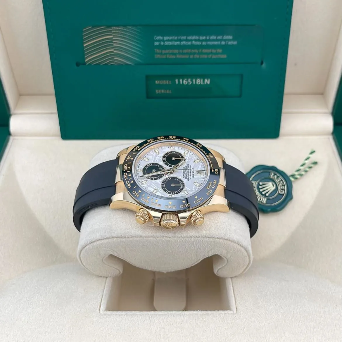 2021 Rolex Daytona Yellow Gold / Ceramic / Meteorite