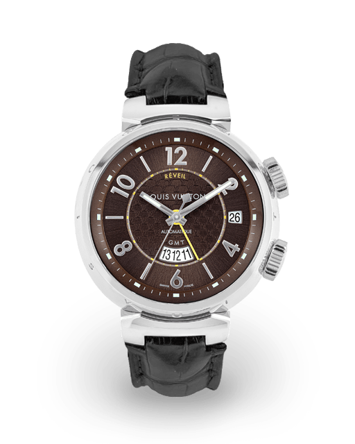 Louis Vuitton Tambour Reveil GMT for $6,495 for sale from a