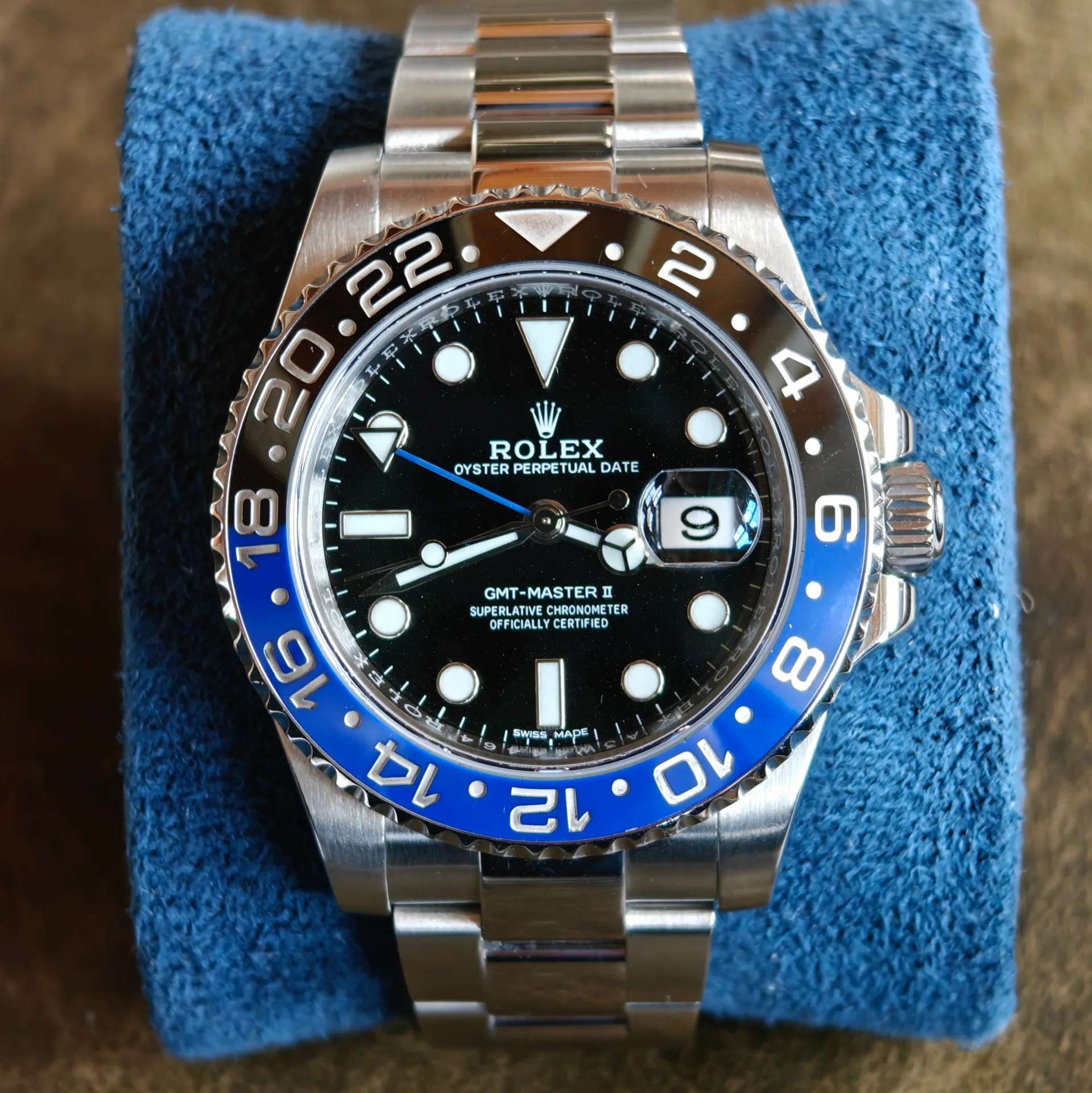 Auctions Rolex Gmt Batman 2019 Watch Orologio Rolex Batman Prezzo