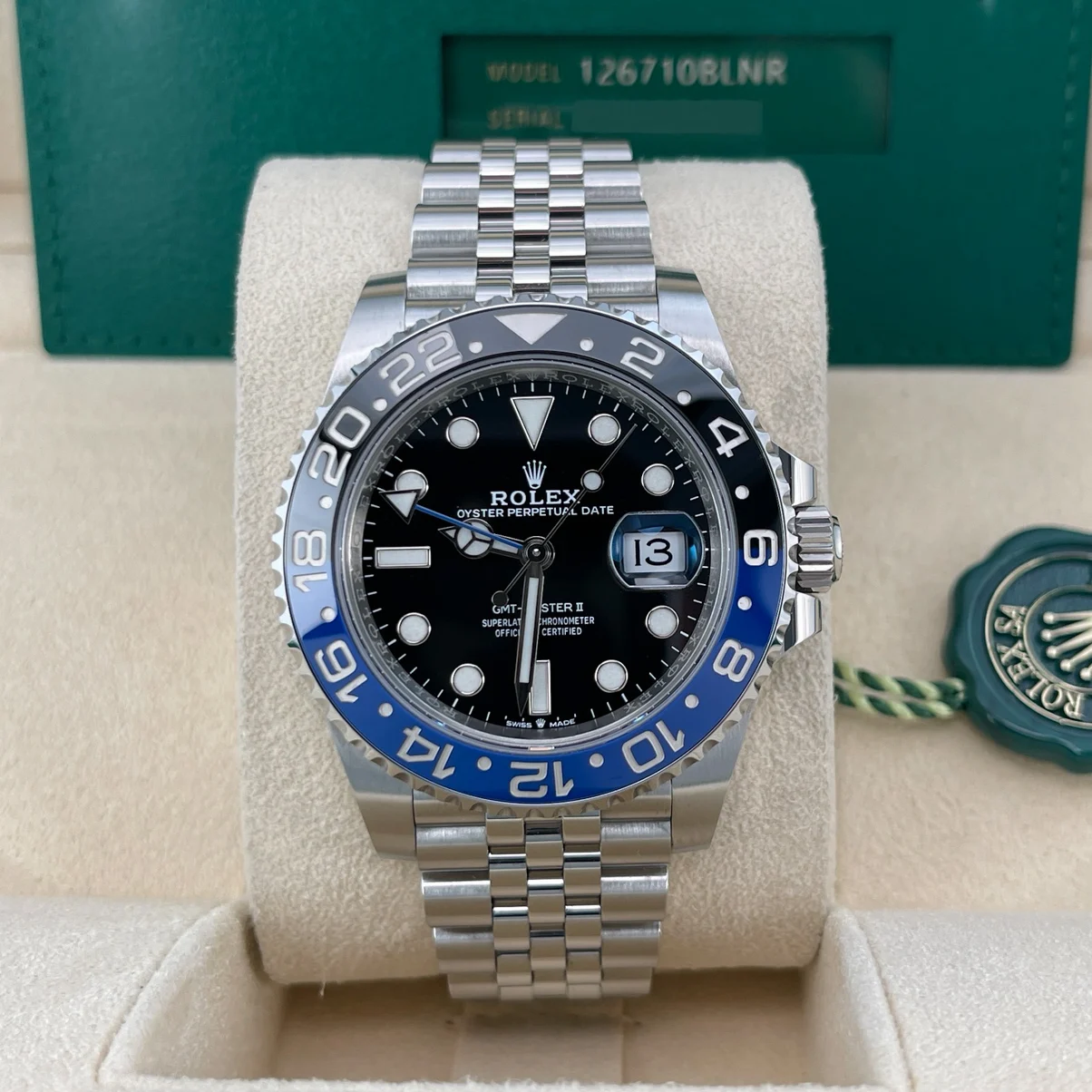 2023 Rolex GMT-Master II "Batgirl" 126710BLNR-0002 Listing Image