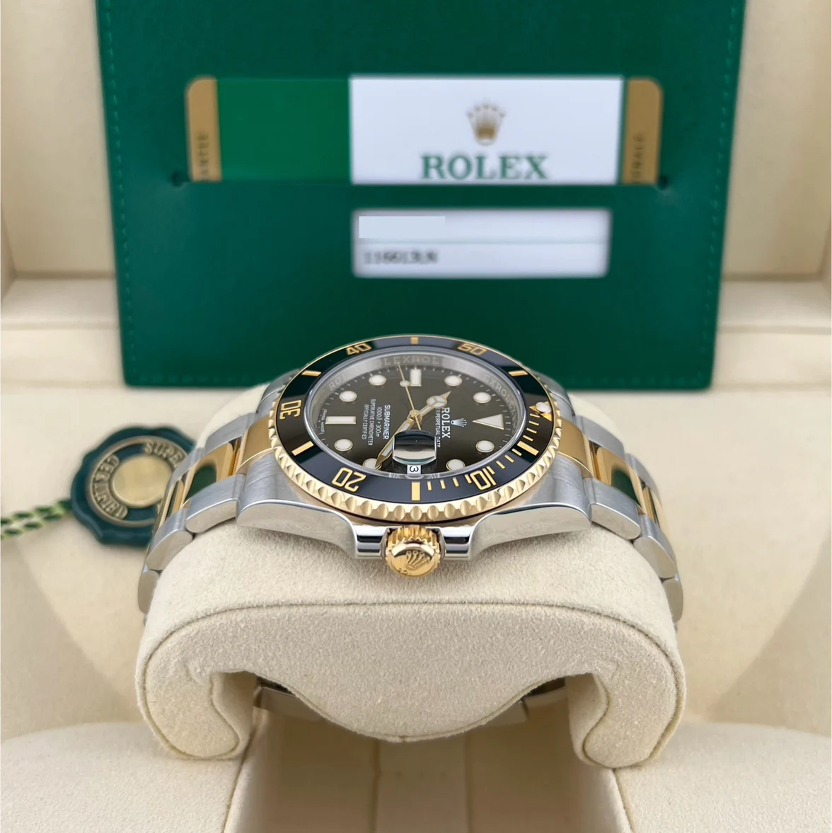 2017 Rolex Submariner Date Two-Tone / Ceramic / Black 116613LN-0001 Listing Image 4