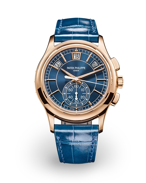 Patek Philippe Annual Calendar Flyback Chronograph Rose Gold / Blue 5905R-010  Model Image