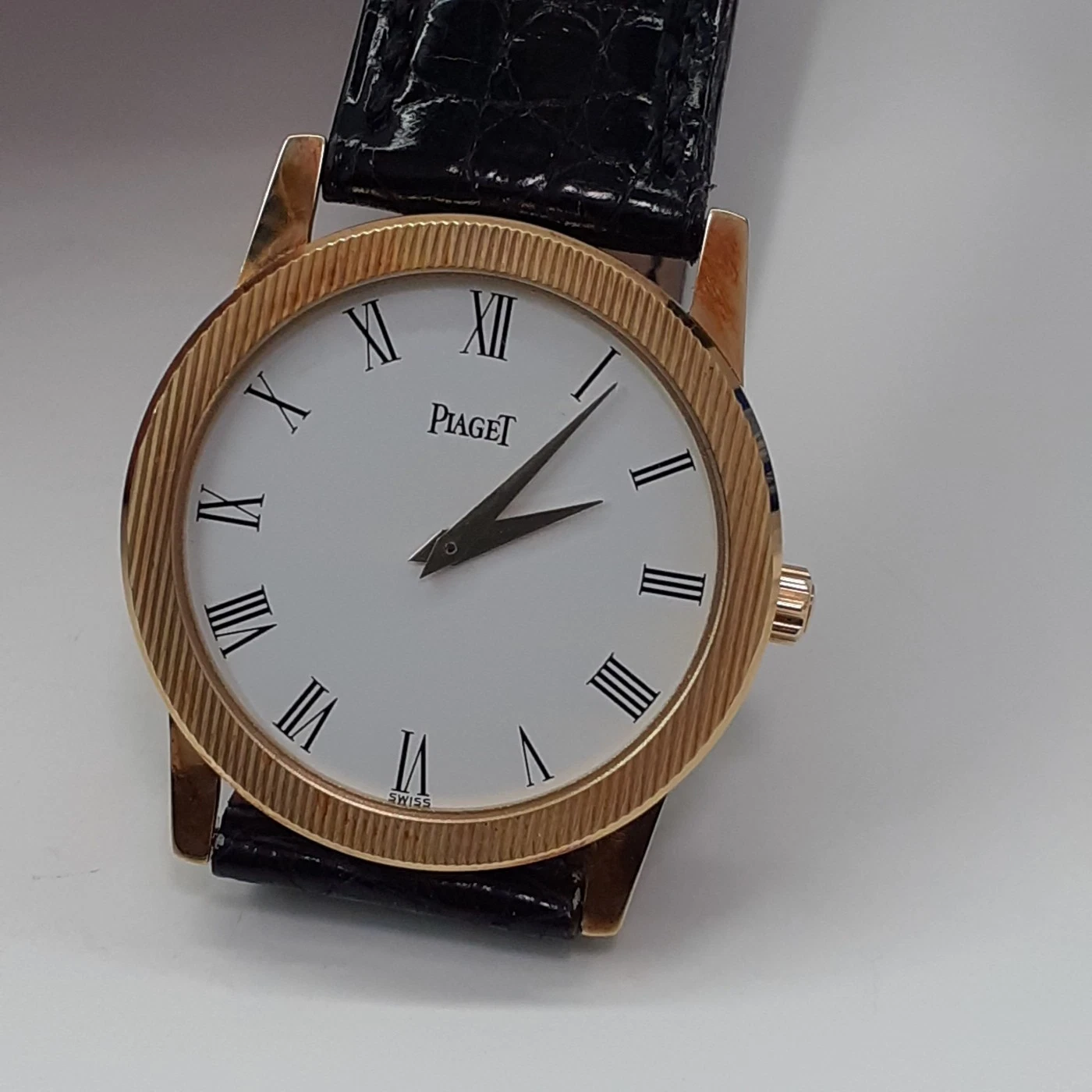 Piaget Protocole Quartz 31 Yellow Gold / White / Roman / Strap 5894