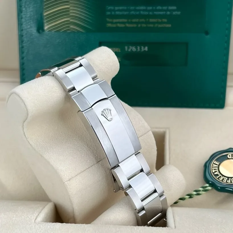 2024 Rolex Datejust 41 Fluted / Blue / Oyster 126334-0001 Listing Image 5