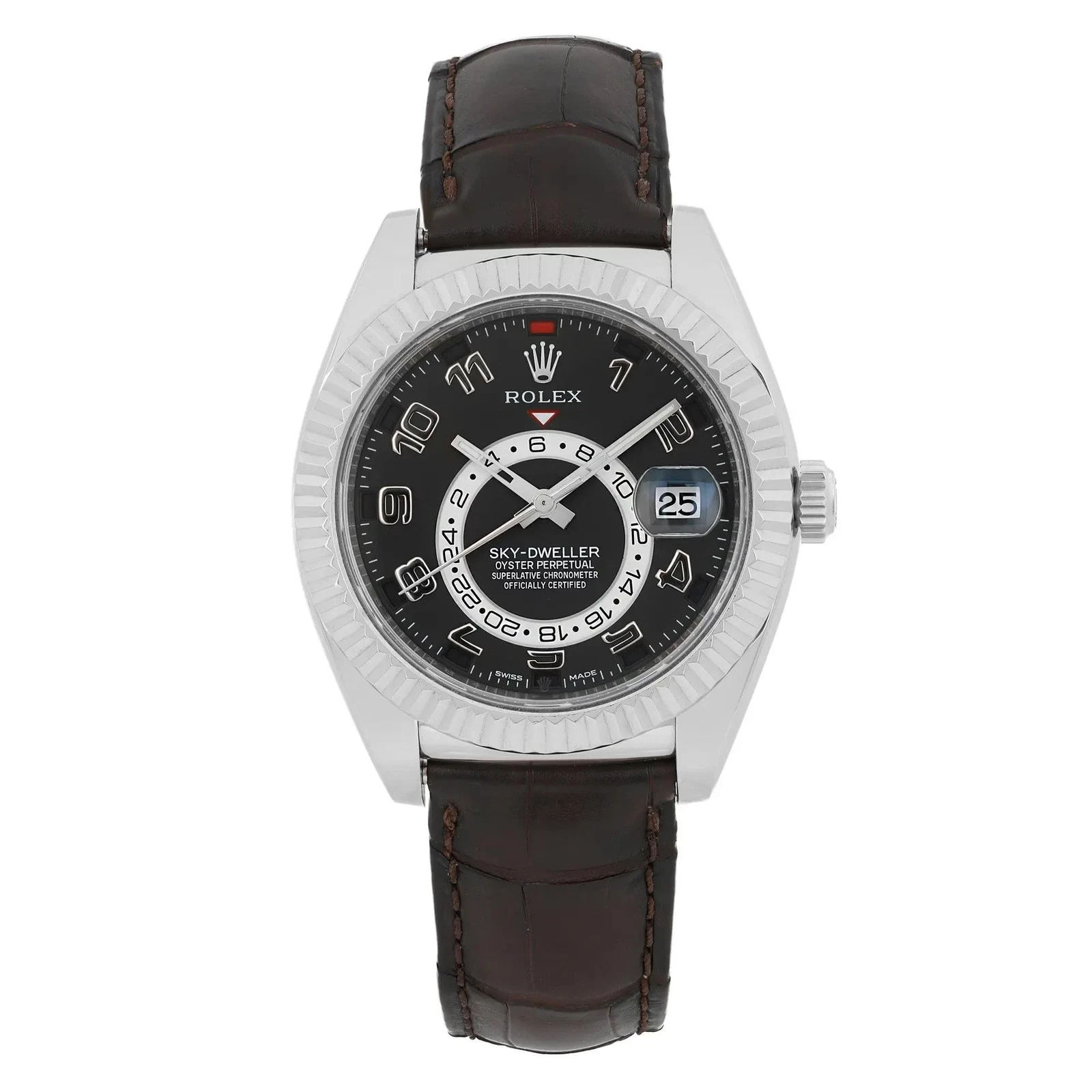 Rolex Sky-Dweller White Gold / Black / Arabic 326139-0003