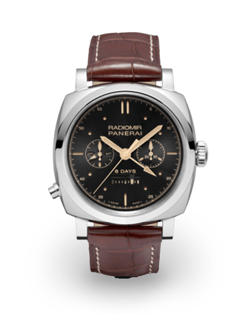 Panerai Radiomir 8 Days GMT Oro Rosso Blue PAM00538 Watches | Bezel