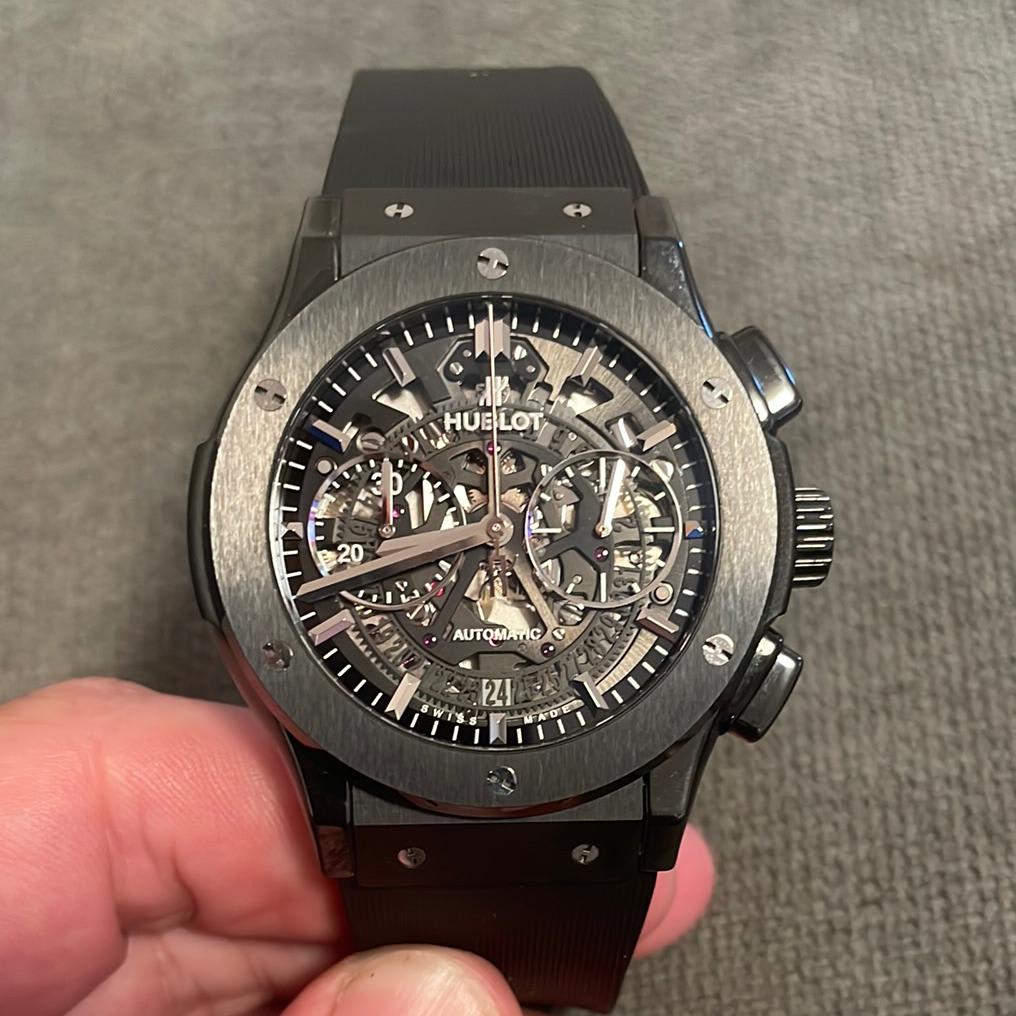 Hublot Watch Classic Fusion Aerofusion Black Magic 45 mm