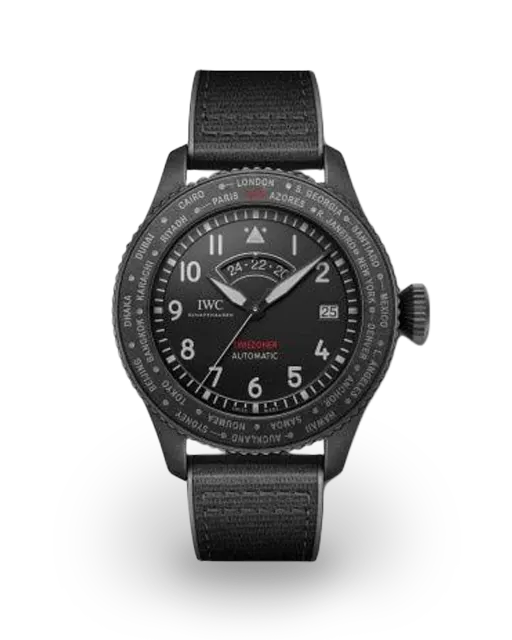 IWC Pilot’s Watch Timezoner Top Gun Ceratanium IW3955-05  Model Image