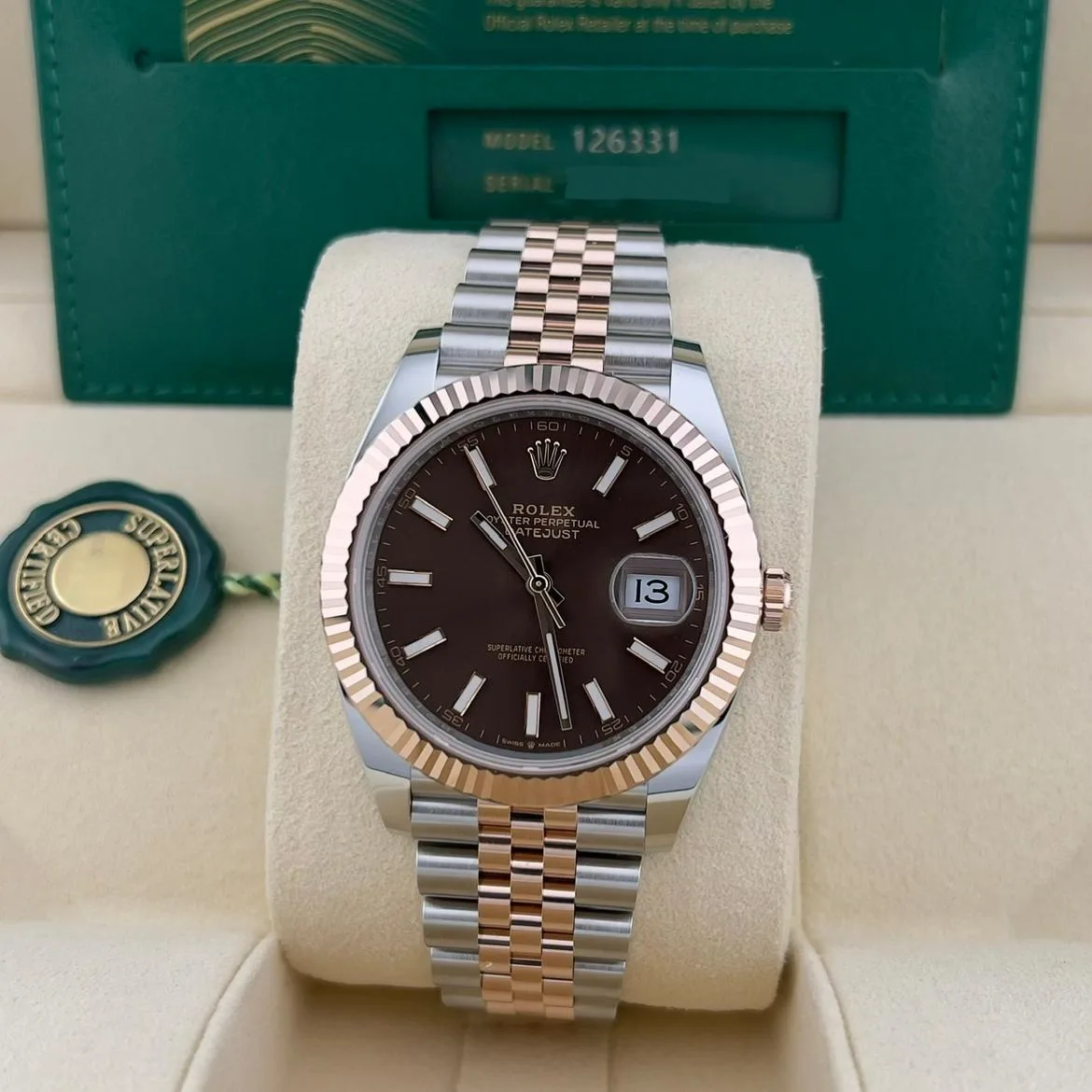 Datejust 41 jubilee hot sale two tone